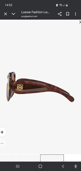 Ochelari de soare, marca Loewe, unisex